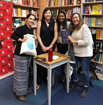 Author Nicole Chung meets the team from BPAR