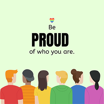 be proud of who you are