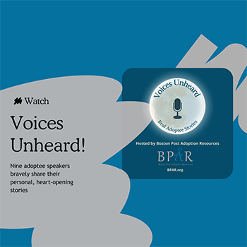 Sharing Our Voices — Watch Nine Adoptee Speakers from BPAR’s 2023 ...